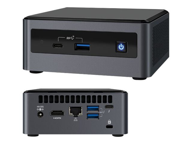 Intel Next Unit of Computing 10 Performance kit - - mini PC - Core i3 10110U 2.1 GHz - 0 GB - no HDD - BXNUC10I3FNHN1 - Mini PCs - CDW.com