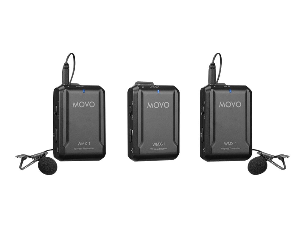 Movo WMX-1-DUO - wireless microphone system