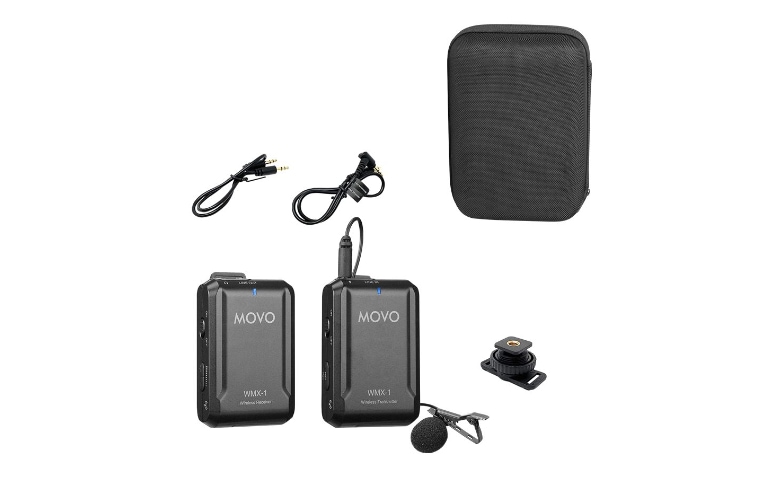 2024 Movo WMX 2 duo wireless lav microphone kit