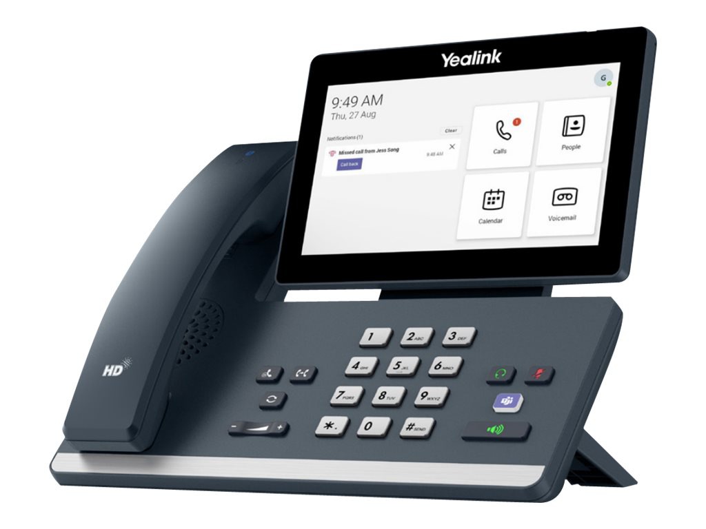 Yealink MP58-WH - Skype for Business Edition - VoIP phone - with Bluetooth interface