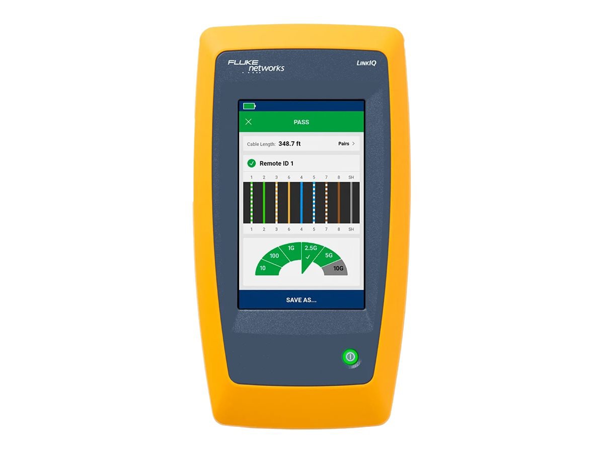 Fluke Networks LinkIQ Cable and Network Tester Kit