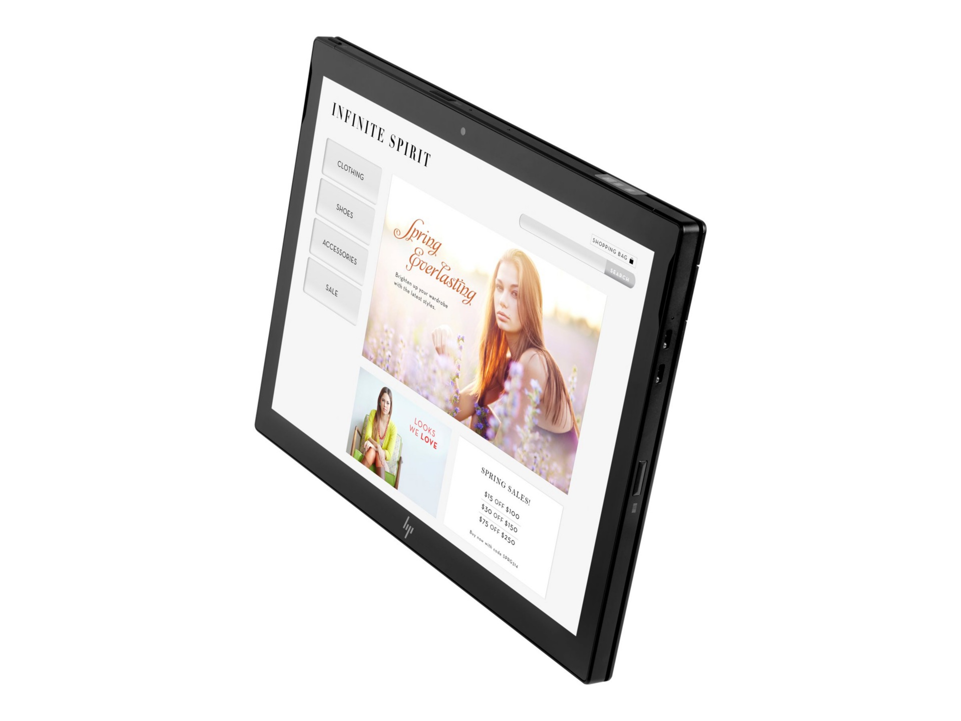 HP Engage Go Mobile - 12.3" - Core m3 7Y30 - 8 GB RAM - 128 GB SSD