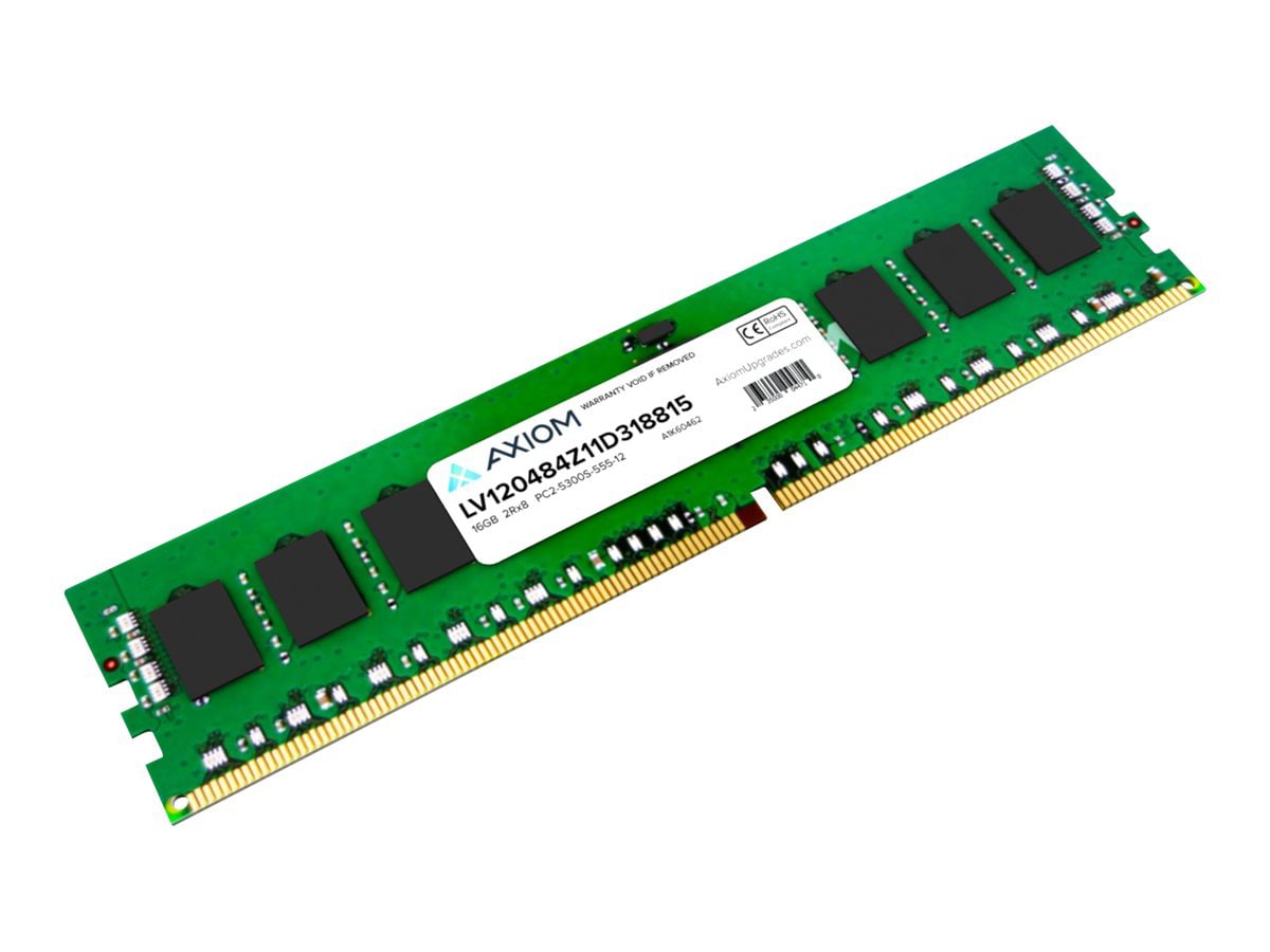 Axiom AX - DDR4 - module - 16 Go - DIMM 288 broches - 3200 MHz / PC4-25600 - mémoire enregistré