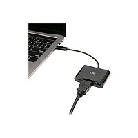 C2G USB C Mini Docking Station Kit for Chromebook - 6ft HDMI Cable Included