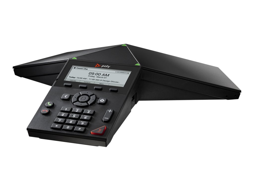 Poly Trio 8300 - conference VoIP phone - with Bluetooth interface - 3-way call capability