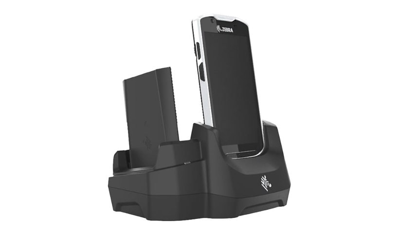 Zebra Single slot cradle with 2nd spare battery charging slot kit - station d'accueil