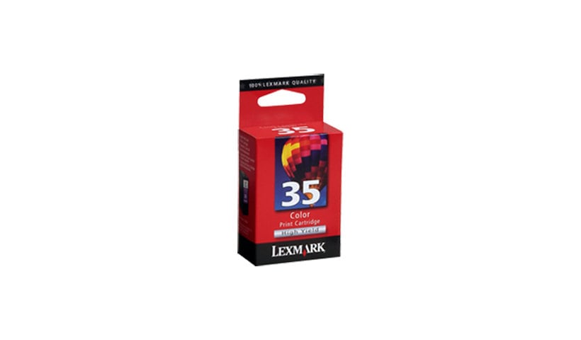 Lexmark #35 High Yield Color Print Cartridge