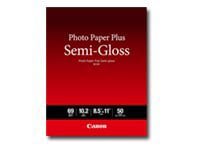 Canon Photo Paper Plus Semi-gloss SG-201 - photo paper - semi-glossy - 50 sheet(s) - Letter