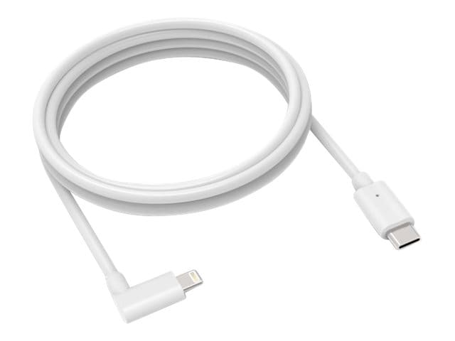 Compulocks 6FT USB-C Male to 90 Degree Lightning Charging Cable Right Angle - Lightning cable - 6 ft