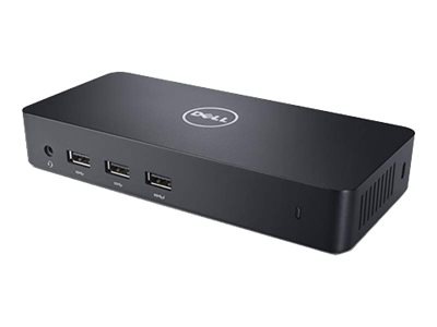 Dell D3100 - docking station - USB - 2 x HDMI, DP - 1GbE