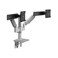 Humanscale M/FLEX M2.1 - mounting kit - adjustable dual arms - for 2 LCD di
