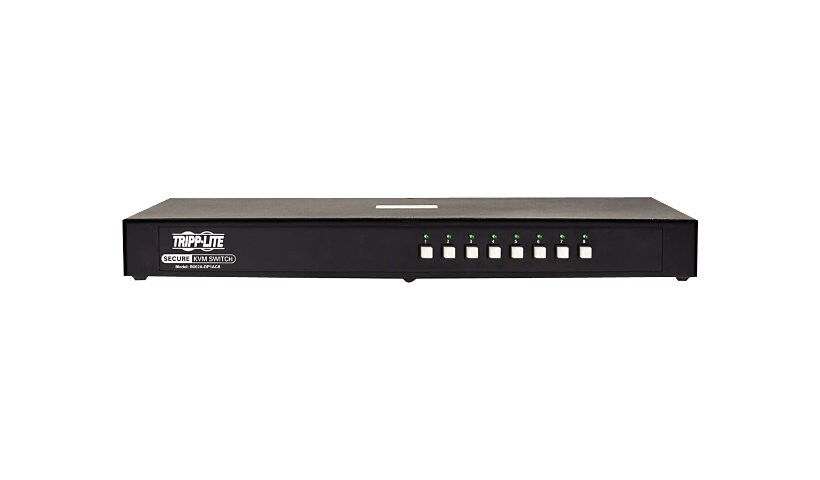 Tripp Lite Secure KVM Switch 8-Port Single-Monitor DisplayPort 4K NIAP CAC - KVM / audio / USB switch - 8 ports - TAA