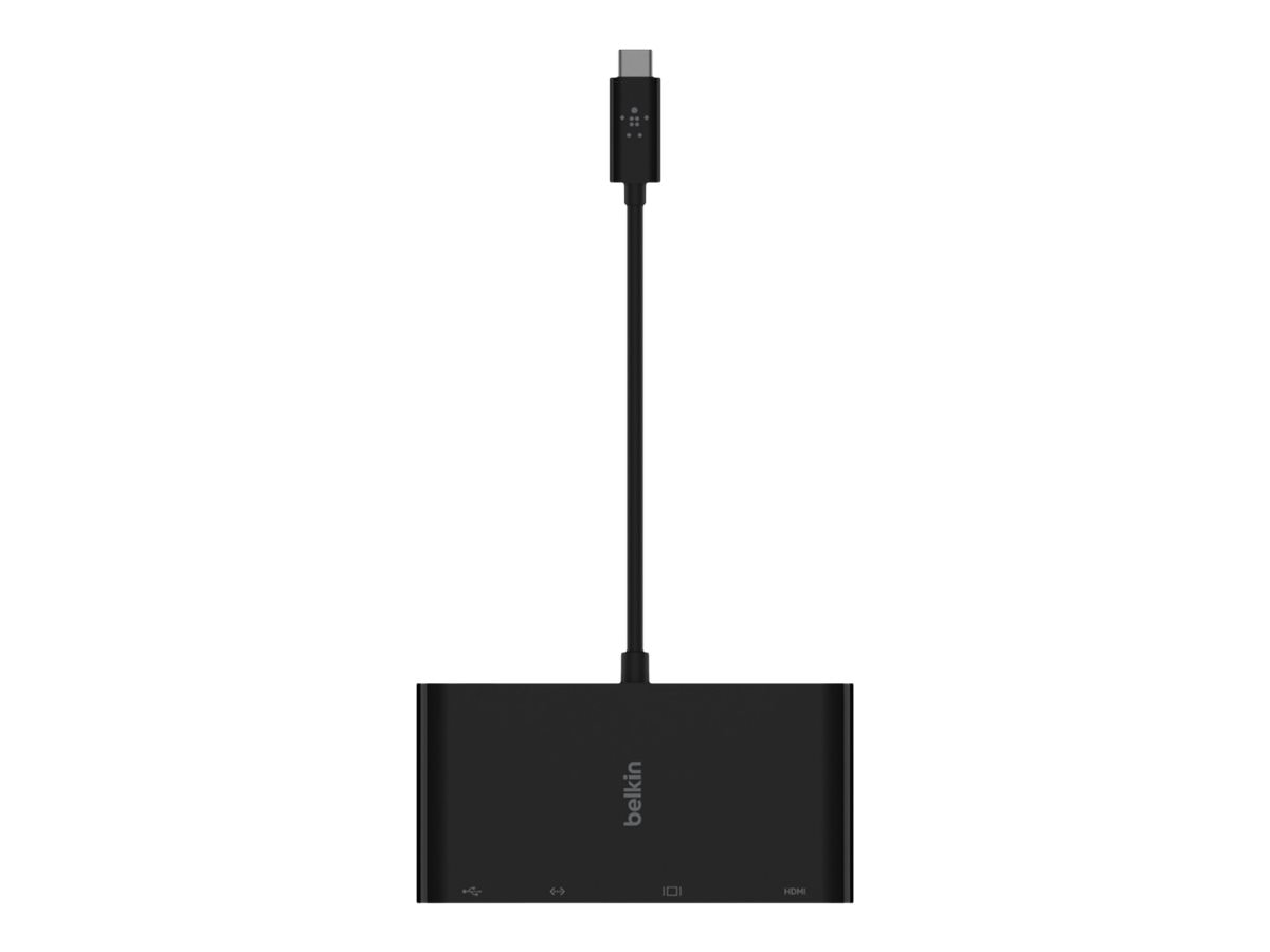 Belkin USB-C Hub Docking Station Multimedia Adapter - 4k HDMI VGA USB-A 3,0