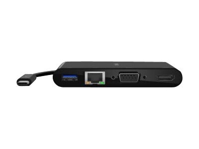 Belkin USB-C Multiport Adapter - 4k HDMI VGA Ethernet USB-A 3,0