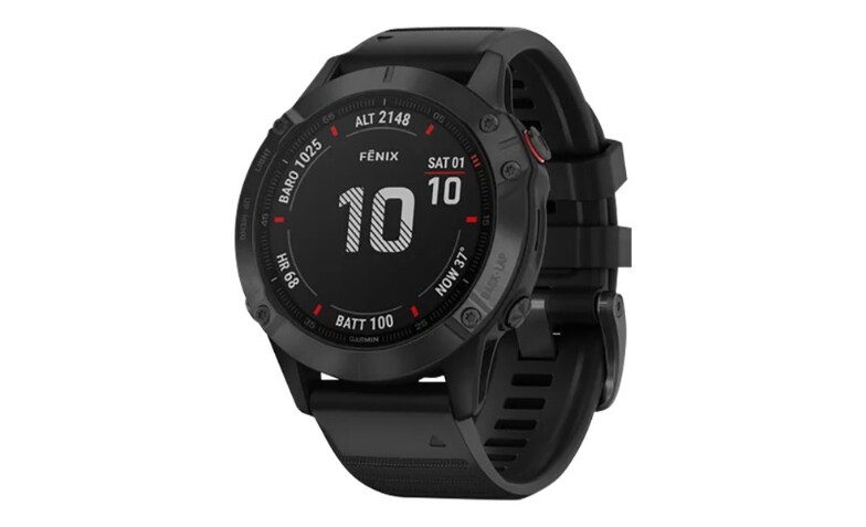 Samengesteld Orkaan triatlon Garmin fenix 6 Pro - black - sport watch with band - black - 32 GB -  010-02158-01 - -