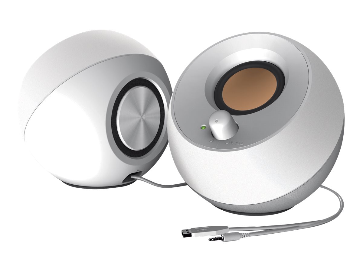 Thumbnail 3 of 12 for Creative Pebble 2 - 0 Speaker System - 4 - 40 W RMS - White