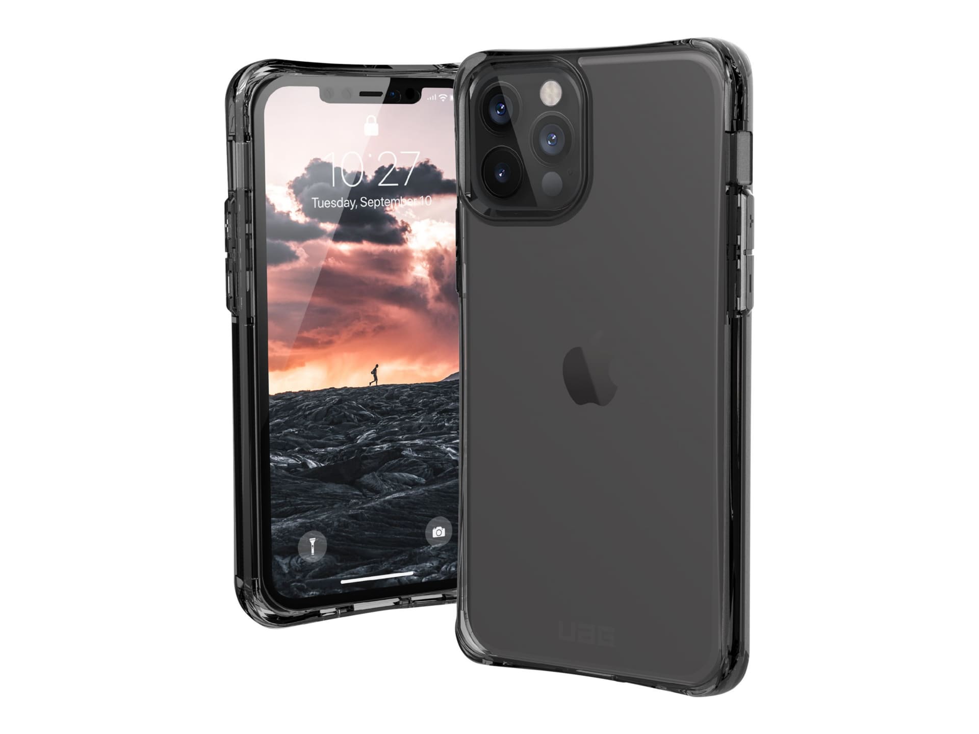 UAG Rugged Case for iPhone 12/12 Pro 5G [6.1-inch] - Plyo Ice - back cover