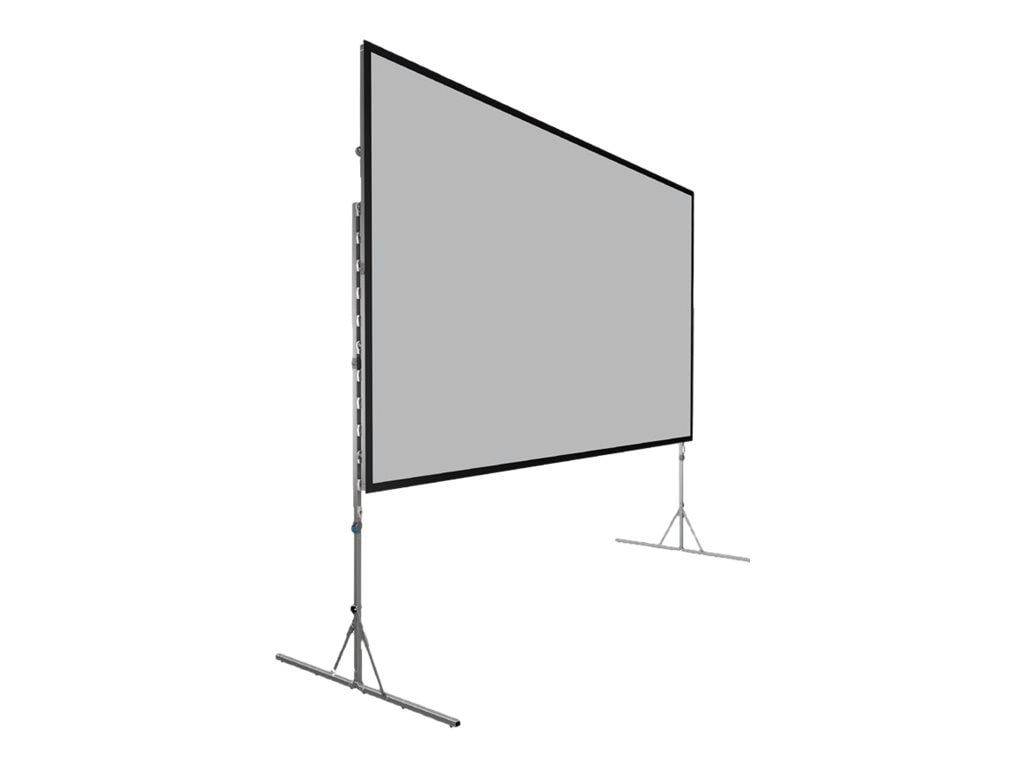 Da-Lite Fast-Fold Deluxe Screen System projection screen with legs - 163" (