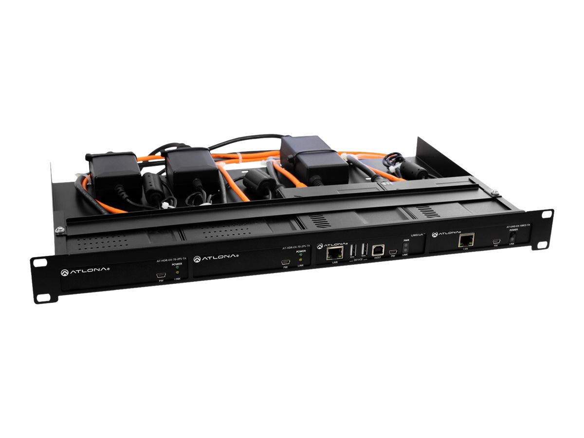 Atlona AT-RACK-1RU Multi-extender - rack telescopic shelf - 1U