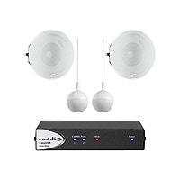 Vaddio EasyTALK USB Audio Kit - Includes 2 Speakers, 2 Microphones & Mixer
