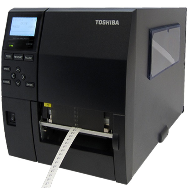 Toshiba B-EX4T3 4" 600dpi Thermal Label Printer - Serial RS232 - TPCL