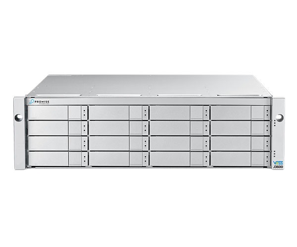 Promise Vess J3600SD Dual Controller 18TBx16 Storage Expansion Platform