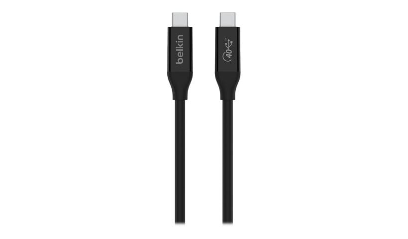 Belkin CONNECT - USB-C cable - 24 pin USB-C to 24 pin USB-C - 2.6 ft