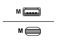 Bretford Lightning cable - Lightning / USB - 1 ft