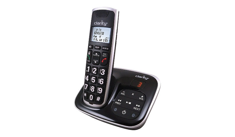 Clarity BT914 - cordless phone - answering system - with Bluetooth interface with caller ID