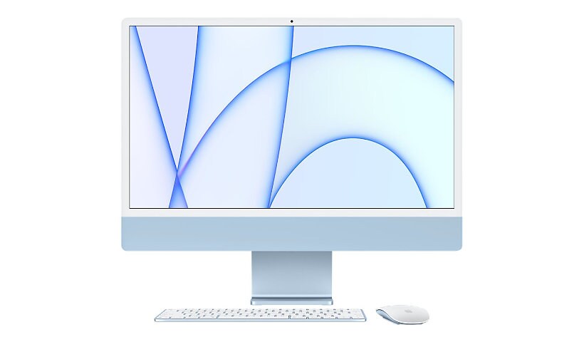 iMac d’Apple avec écran Retina 4,5K – tout-en-un – M1 – 8 Go – disque SSD 256 Go –