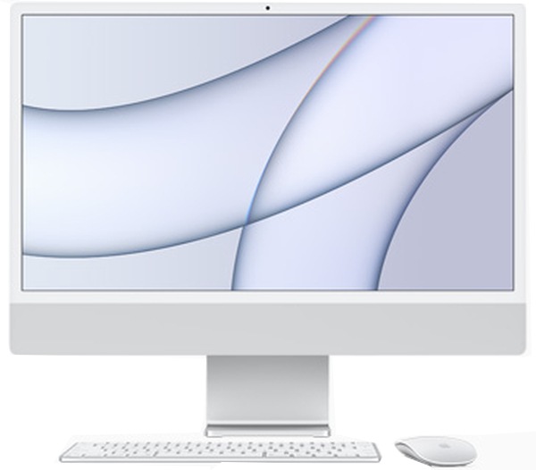 Apple iMac 24" M1 8C8C 16GB RAM 256GB SSD - Silver