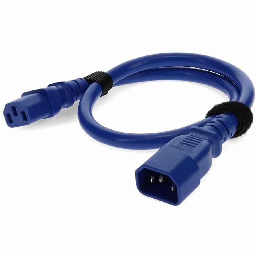 Proline 6ft C13 to C14 (Locking) 18AWG Blue 10A 100-250V Power Cable