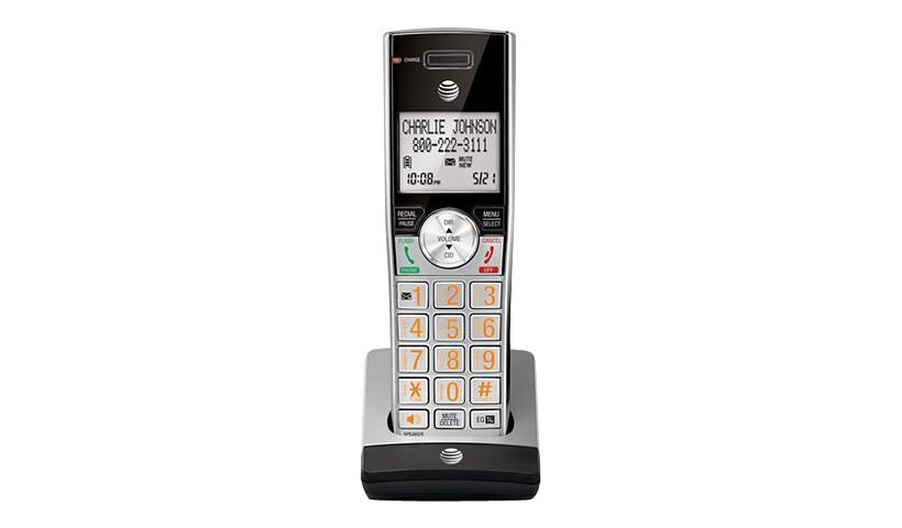 AT&T CL80115 - cordless extension handset with caller ID/call waiting - 4-w