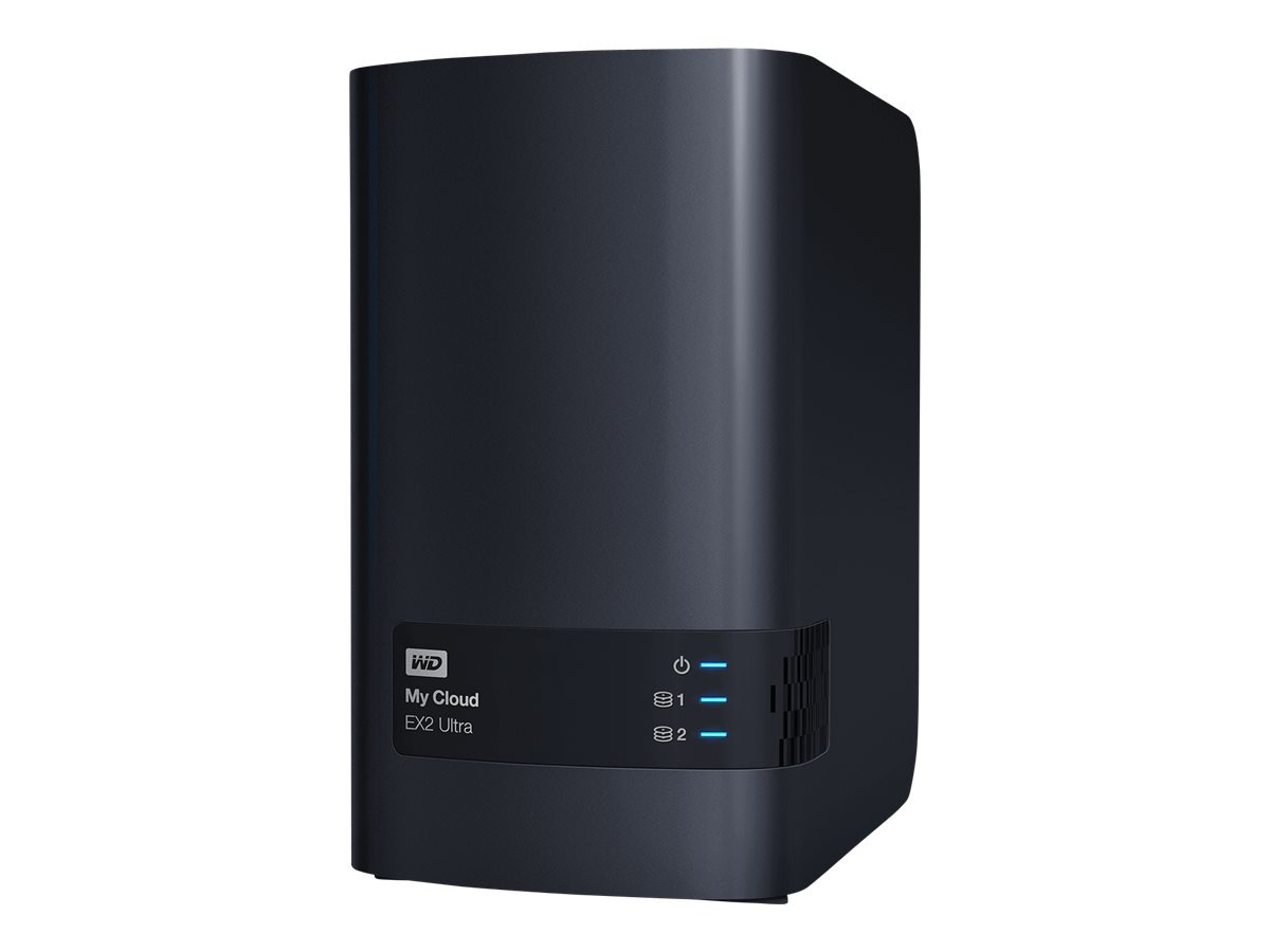 WD My Cloud EX2 Ultra WDBVBZ0280JCH - personal cloud storage device - 28 TB