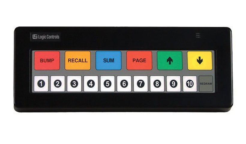 Logic Controls KB1700 Programmable Keypad with USB Interface - Black