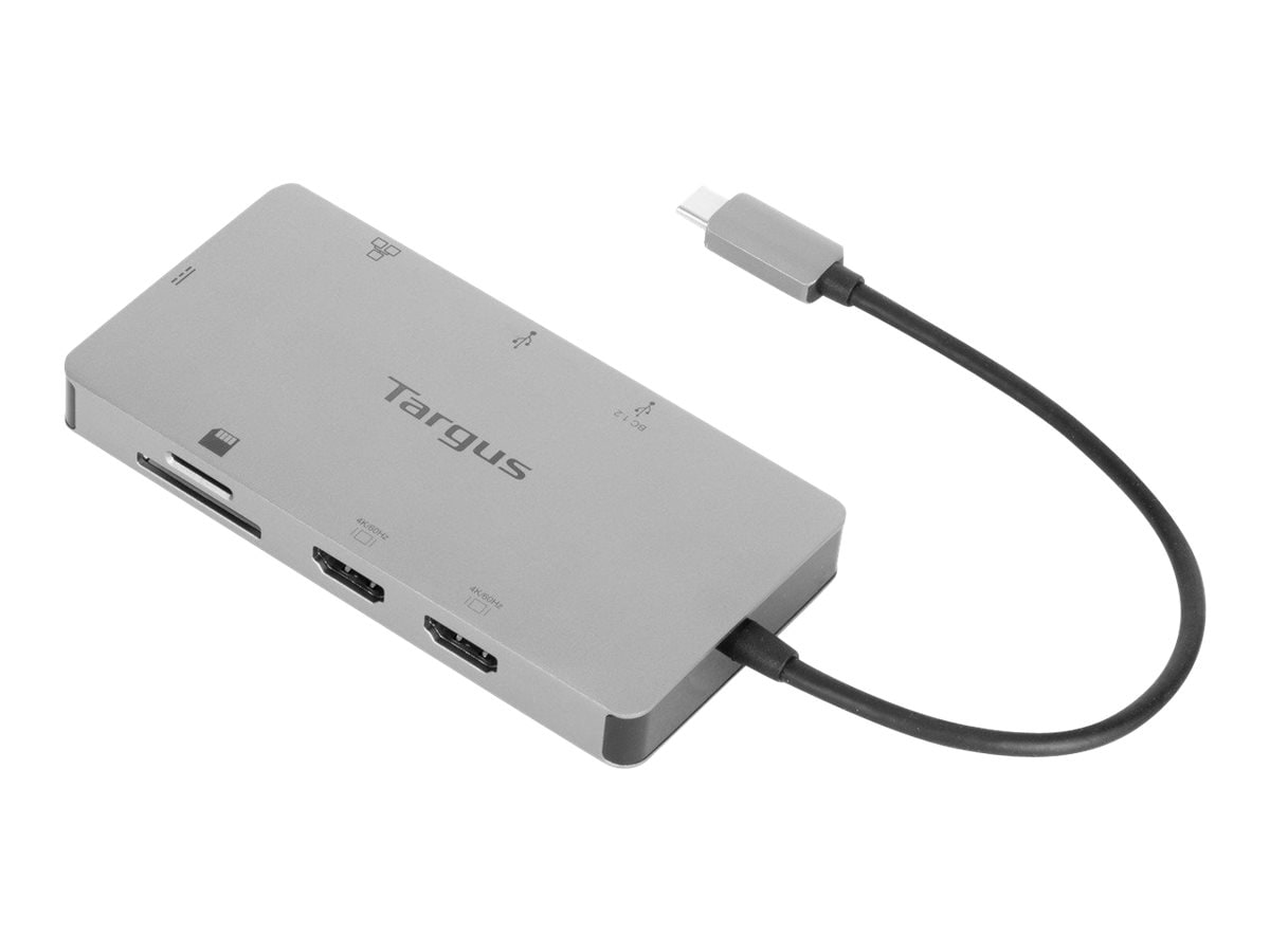 Targus USB-C Dual HDMI 4K Docking Station with 100W PD Pass-Thru