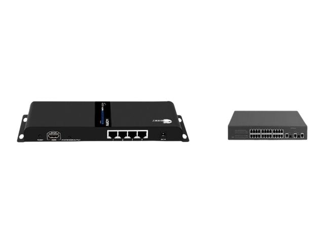 Thumbnail 7 of 7 for SIIG 1x4 1080p HDMI Splitter HDbitT over IP Extender Kit - transmitter + 4 receivers - video/audio/infrared extender -
