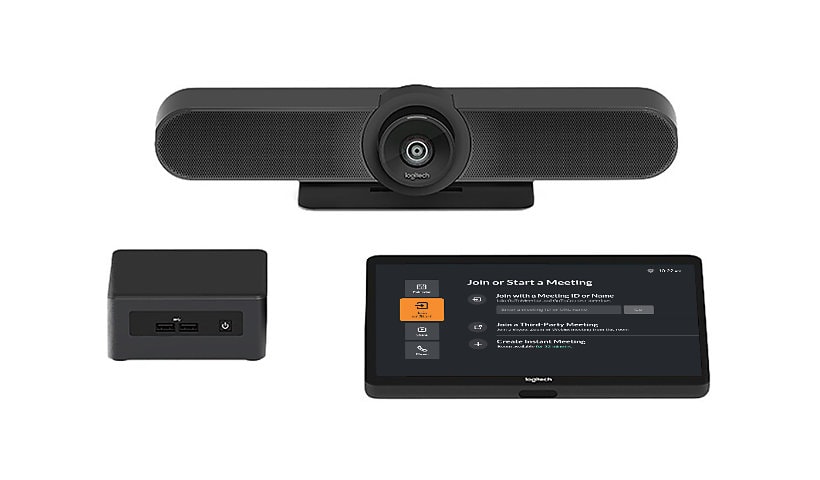 Logitech MeetUp for Small GoToRoom - video conferencing kit with Tap