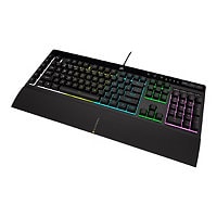 CORSAIR Gaming K55 RGB PRO - keyboard - US International - black