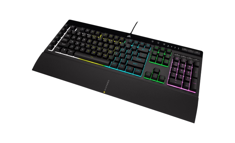 CORSAIR Gaming K55 RGB PRO - keyboard - US International - black