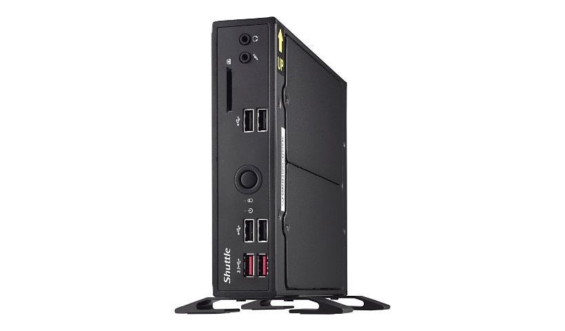 Shuttle XPC slim DS10U3 - Slim-PC - Core i3 8145U 2.1 GHz - 0 GB - no HDD