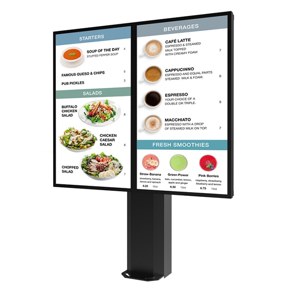 Peerless-AV® Outdoor Digital Menu Boards