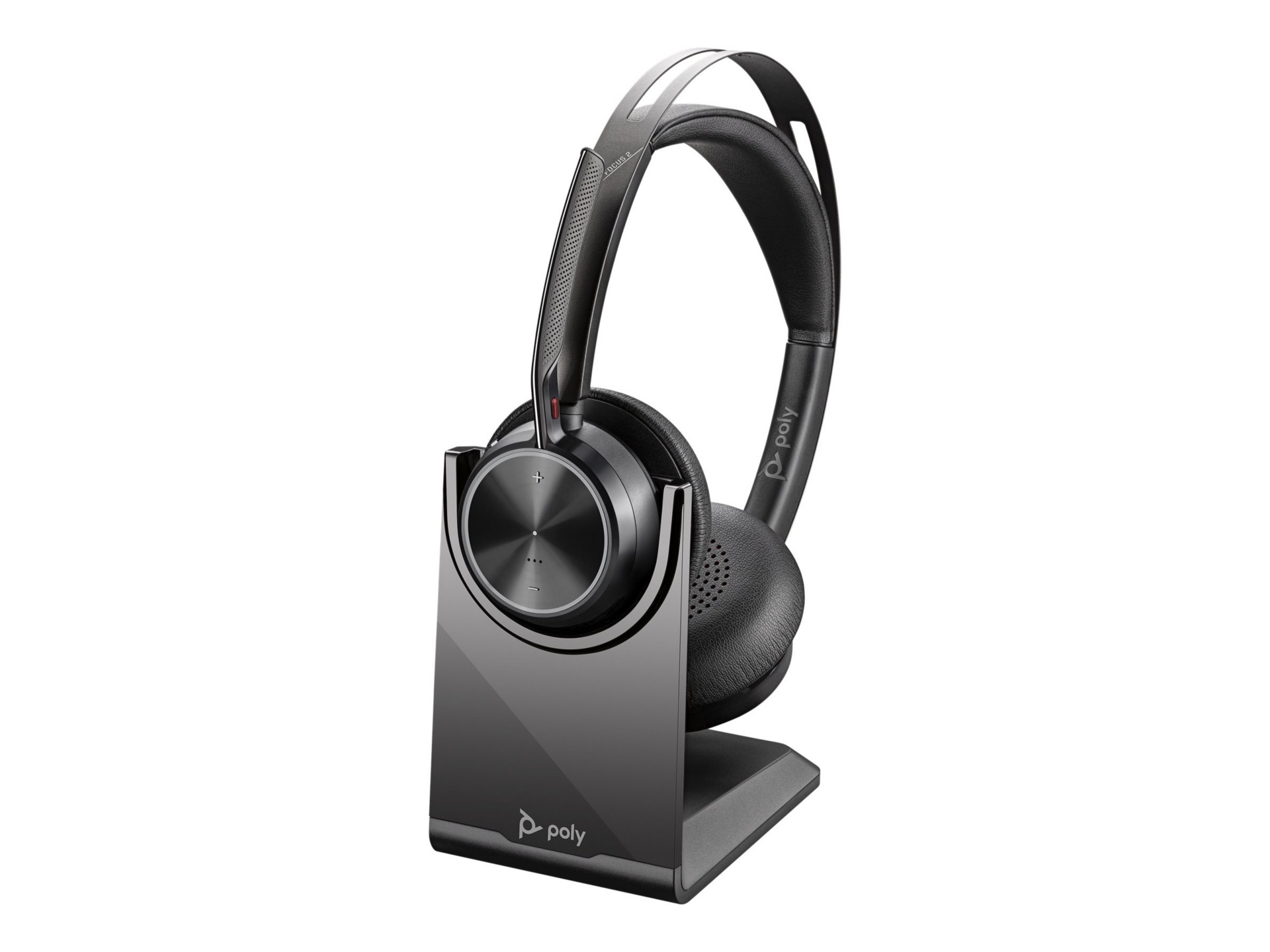 Poly Voyager Focus 2 UC - headset - with charging stand