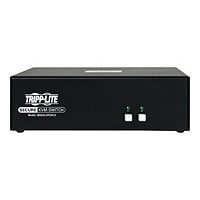 Tripp Lite Secure KVM Switch 2-Port Dual-Monitor DisplayPort 4K NIAP CAC -