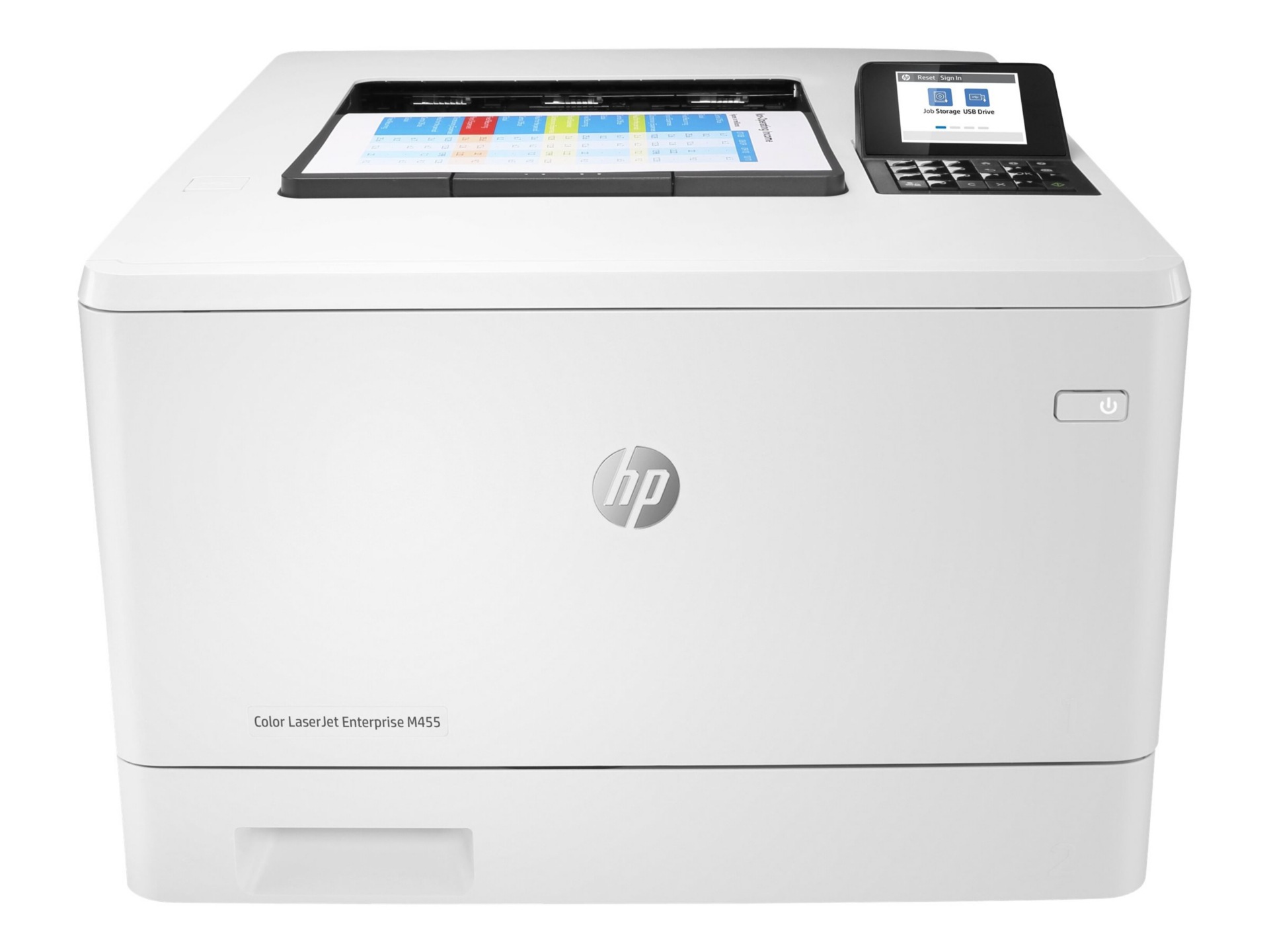 Thumbnail 2 of 8 for HP LaserJet Enterprise M455dn Desktop Laser Printer - Color