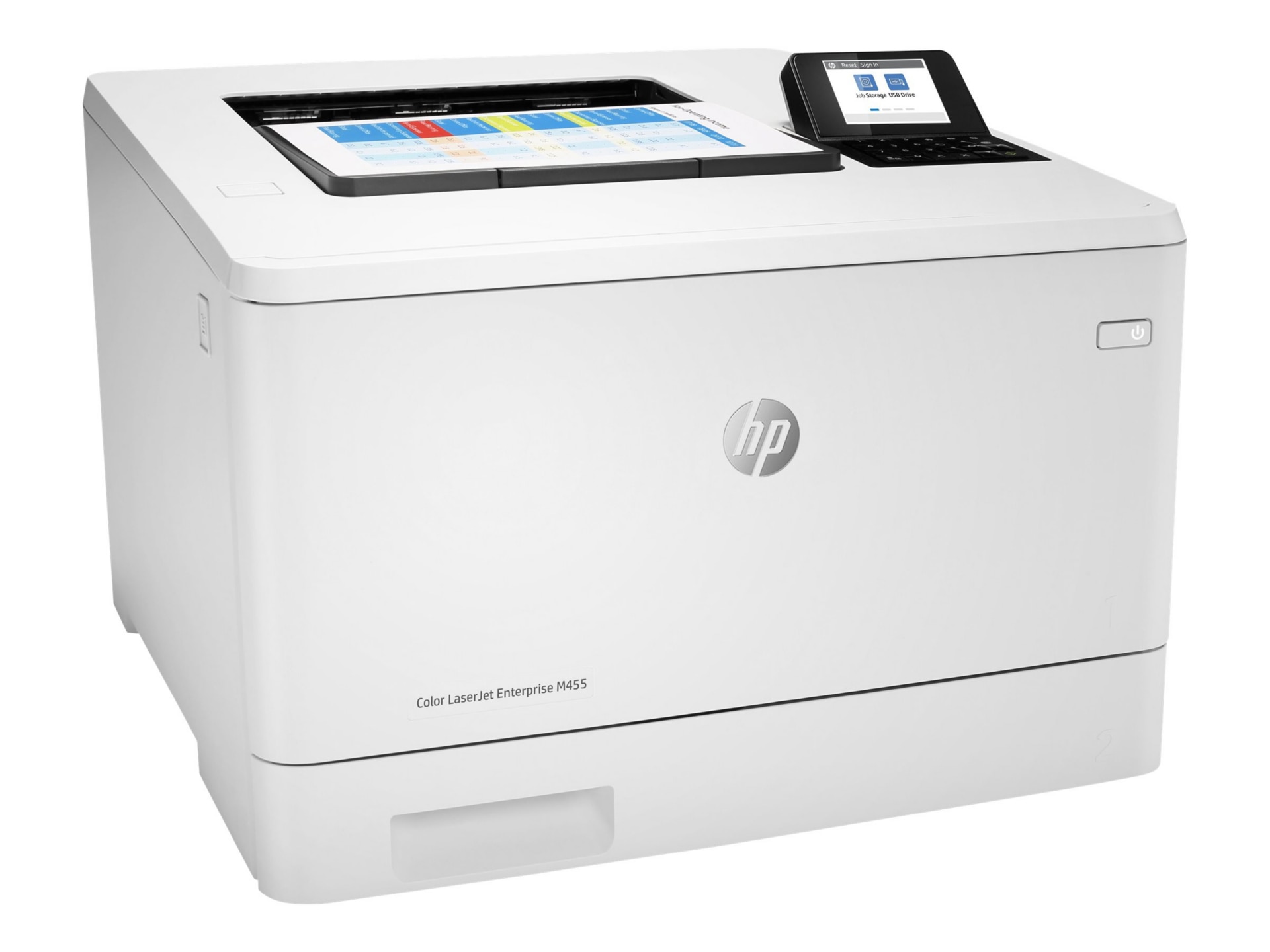 Thumbnail 3 of 8 for HP LaserJet Enterprise M455dn Desktop Laser Printer - Color