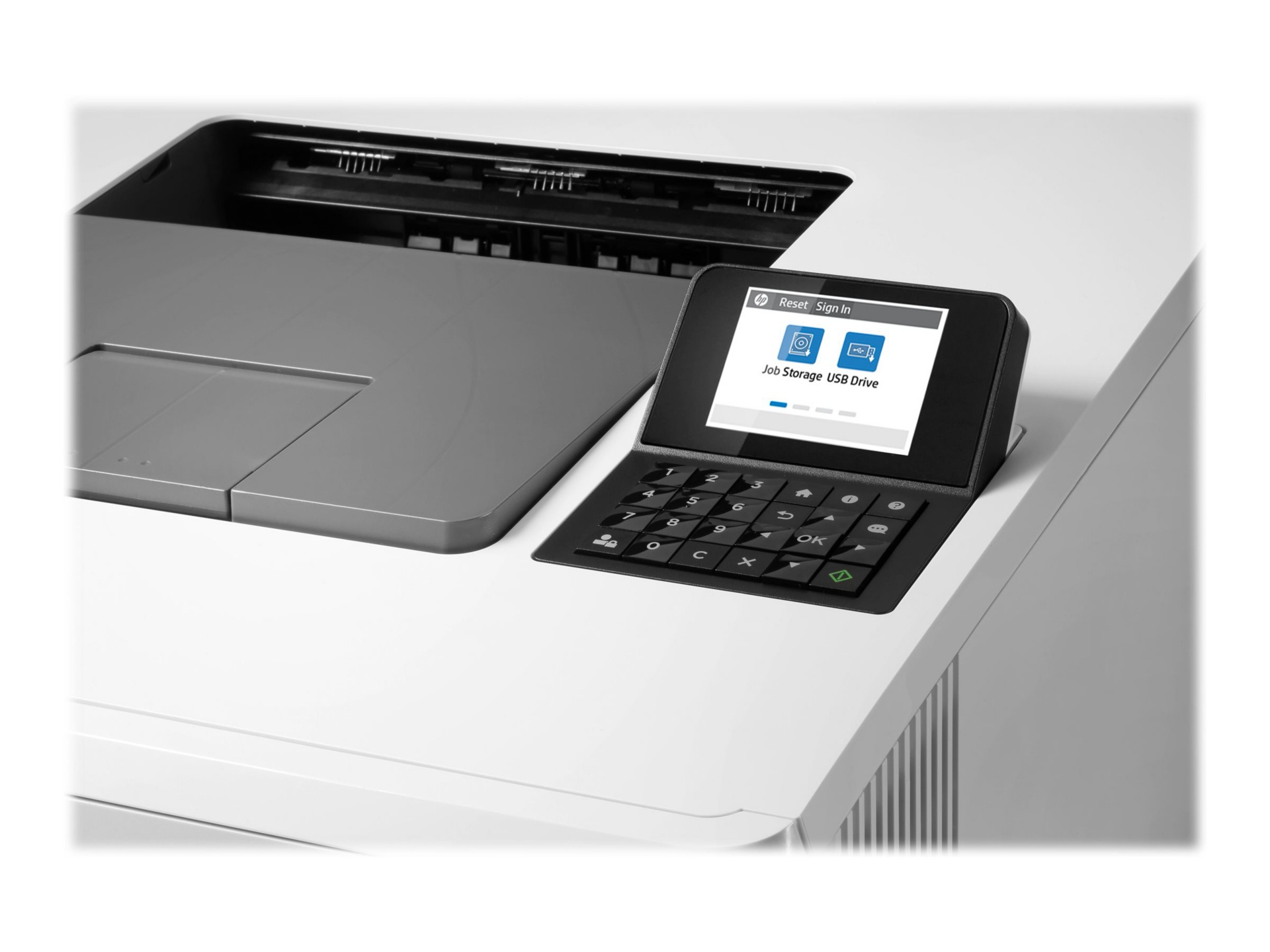 Thumbnail 6 of 8 for HP LaserJet Enterprise M455dn Desktop Laser Printer - Color