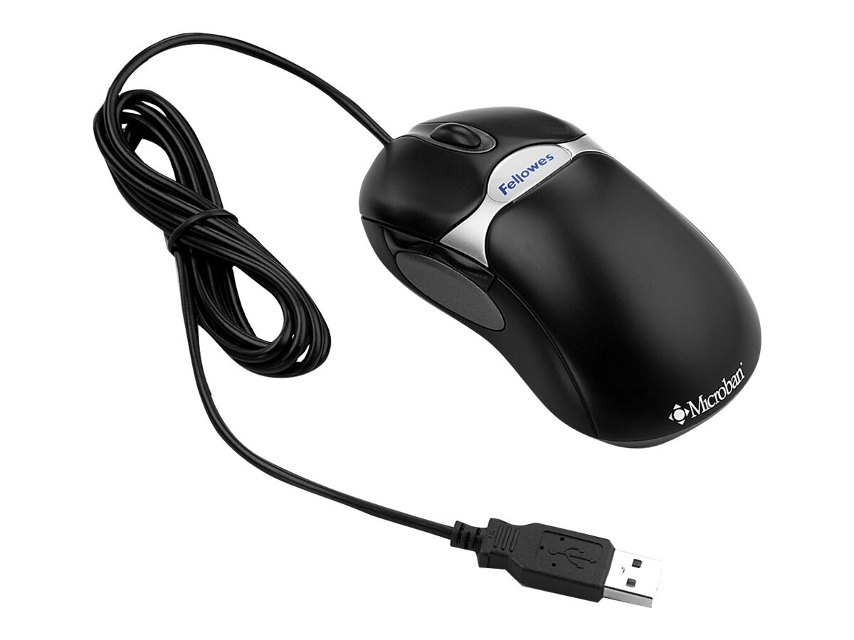 Fellowes Microban 5-button HD Optical Mouse