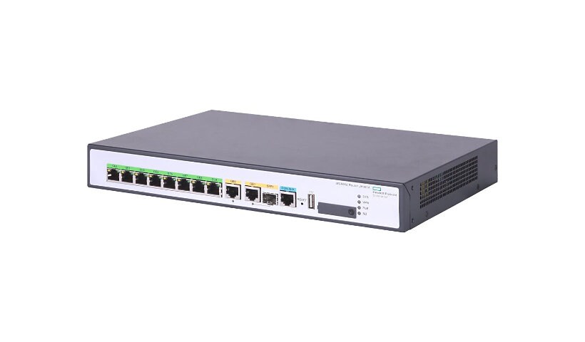 HPE FlexNetwork MSR958 PoE - router - rack-mountable
