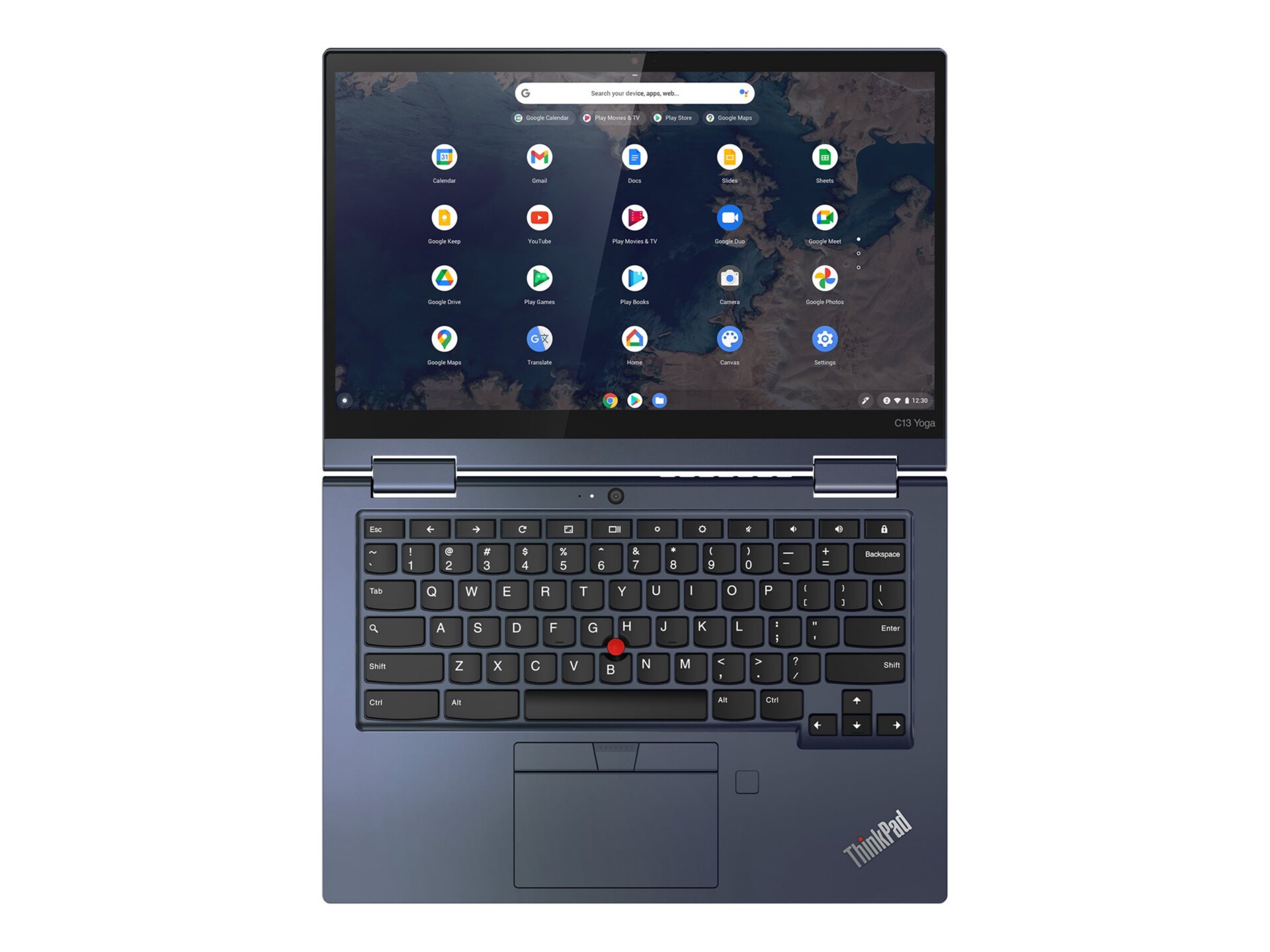 Lenovo ThinkPad C13 Yoga Gen 1 Chromebook - 13.3" - Athlon Gold 3150C - 4 GB RAM - 32 GB eMMC - English